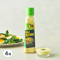 풀무원 허니머스타드 드레싱, 230g, 4개