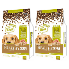 HEALTHYERA 健康紀元 挑嘴犬用 配方乾飼料 雞肉口味, 添加特製美味雞肉塊, 雞肉, 1kg, 2袋