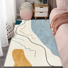 北歐風幾何臥室地毯 幾何簡線, 120 x 40cm