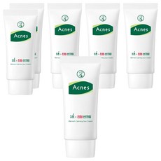 MENTHOLATUM 曼秀雷敦 Acnes 3草鎮靜防曬乳 SPF50+ PA++++, 50ml, 6條