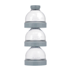 Simba 小獅王辛巴 3層神奇定量奶粉罐, 氣泡水 藍色, 1個