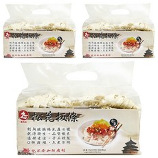 鷹馬牌 松花板條 Q彈滑順 久煮不爛 無防腐劑, 900g, 3包