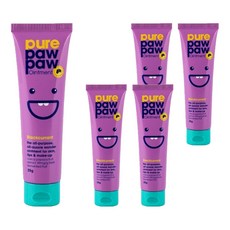 purepawpaw 神奇萬用木瓜霜, 25g 多種口味可選, 滋潤保濕舒緩肌膚, 黑醋栗, 5條