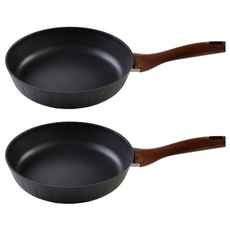 OSLO IH爐適用Lofoten系列木柄平底鍋, 24cm, 2個