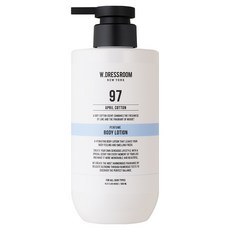 W.DRESSROOM 保濕香氛身體乳 No.97 April Cotton, 植物油成分, 500ml, 1瓶