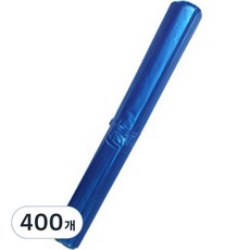 World Clean 分類回收平板塑膠袋 藍色, 30L, 400個