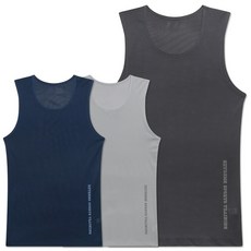 Mrjunior AeroCool 涼感網眼彈性青少年背心 3件組 SC001