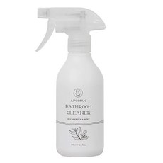 APOMAN 驅虫少年 驅蟲浴廁清潔劑 尤加薄荷噴霧, 315ml, 1瓶