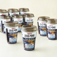 서울우유 강릉커피 더블샷 라떼, 10개, 250ml
