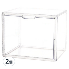 無隔板包包展示盒 SN0786 35.5 x 26.5 x 21.5cm, 透明色, 2個