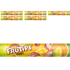 FRUTIPS 黑嘉麗 水果軟糖 原味, 140g, 6條