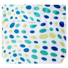 ENJOY101 UnSac 矽膠布食物袋輕食袋, L(22 x 22 x 1cm), 圓點, 1個