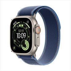 Apple 2025 애플워치 Ultra 3 트레일루프, 49mm, GPS+Cellular, 내추럴/블루/브라이트 블루, S/M 49mm, GPS+Cellular, 내추럴/블루/브라이트 블루, S/M