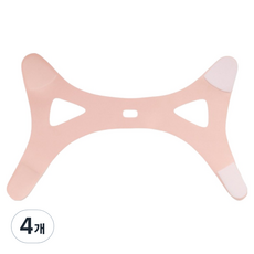 Radelli 成人用簡易防張嘴束帶 粉紅色, 4個