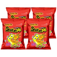 SNEK KU 點心麵 辣味, 60g, 4包