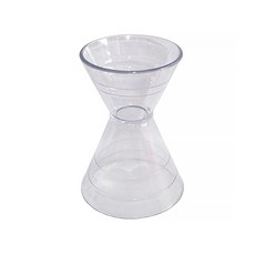 bargogo 巴果果 塑料量杯 PS材質 11/2 & 3 oz 容量 透明藍/透明綠/透明粉/透明橘, 透明, 1個