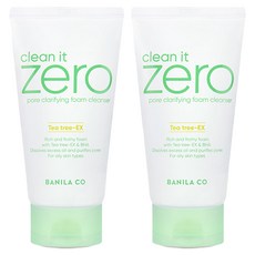 BANILA CO 芭妮蘭 Clean It Zero毛孔清潔潔面慕斯, 150ml, 2條