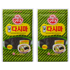 오뚜기 해조류 다시마, 100g, 2개