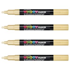 문화연필 윈도우마카 베이지, 4개, 1색