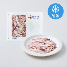 고등어청년 가시없는 어린이 순살 오징어채 (냉동), 1개, 500g