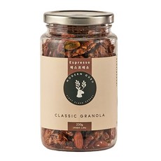 現代大師濃縮咖啡自製格蘭諾拉麥片, 230g, 1罐