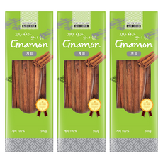 주일상사 통 계피, 500g, 3개