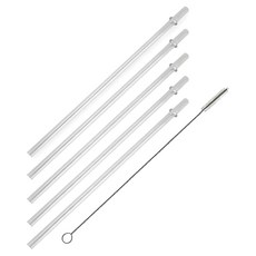 마이스타일 트라이탄 빨대 5p + 청소솔, 6개입, 1세트