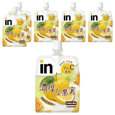 MORINAGA 森永 in果凍 濃厚果實, 150g, 6包