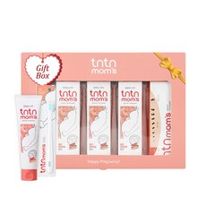 tntn mom's 耐用口腔護理牙膏 5p+牙刷 5p 套組, 1套