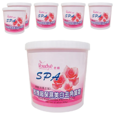 Roudye 柔蝶 玫瑰超保濕美白去角質霜 Rosa Damascena Flower Water, 500g, 6罐