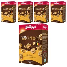 Kellogg's 家樂氏 比利時產原味纖穀脆, 900g, 5盒