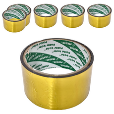 polar bear 北極熊 大彩色晶晶膠帶 RAT4818K 48mm x 18y 3捲, 金色, 2盒