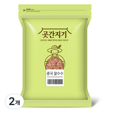 곳간지기 중국산 찰수수, 4kg, 2개