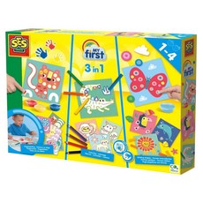 SES 益智創意玩具 幼兒DIY系列 #14489, 多色, 1組