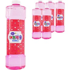 SK 玩具肥皂泡補充液 1000ml, 6個, 混合顏色