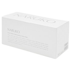 NARUKO 牛爾 台灣公司貨 晶透角質光采化妝棉, 60入, 1盒