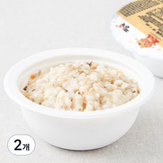 짱죽 중기 9개월부터 이유식 한우소고기버섯죽, 200g, 2개, 혼합맛(한우/버섯)