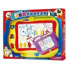 風車圖書 親子教育彩繪磁性畫板-FOOD超人,1入, 兒童啟蒙教育玩具, 1個