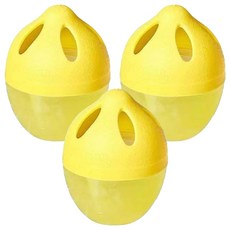 UTOOKII 冰箱除味蛋, 黃色, 3個