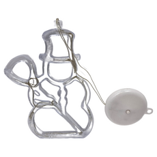 聖誕吸盤燈 Set 3個 需使用4號電池*3顆, 1組, 21.5cm x 12.5cm