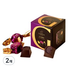 GODIVA G-Cube 黑巧克力 8入, 67g, 2個