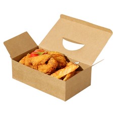 DK 牛皮紙雞肉盒小, 1入, 200個