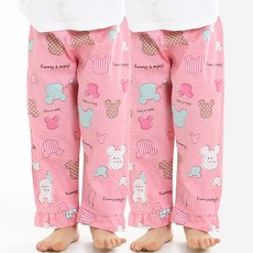 KerriLucy 兒童9分睡褲 40支純棉 2入