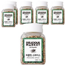 목화 피클링스파이스, 55g, 6개