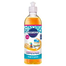 ecozone 愛潔森 洗碗精, 橙花和椰子味, 強效去油, 500mL, 1瓶