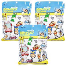 飛壘 MaxQ乳酸軟糖 附蠟筆小新紋身貼, 60g, 3包