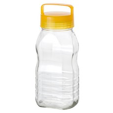 ADERIA 長型醃漬玻璃罐 黃色, 2L, 1個