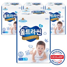 스너글스 울트라씬 팬티형 기저귀, 72매, 남아