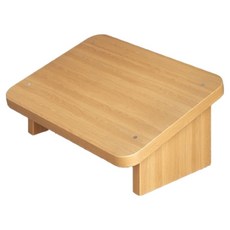 모드심플 사무실 책상 발받침대, 우드