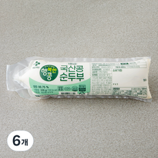 CJ제일제당 국산콩 순두부, 330g, 6개